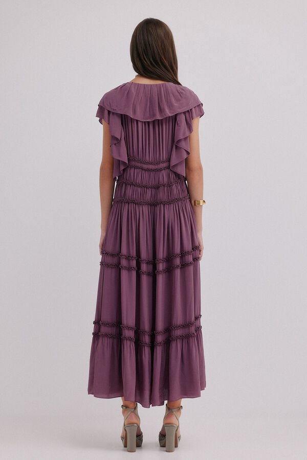 Hoss Intropia Anna. Vestido fluido Morado