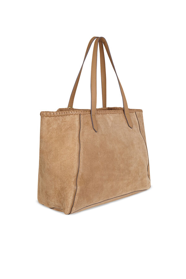 Hoss Intropia Natalia. Bolso serraje Camel