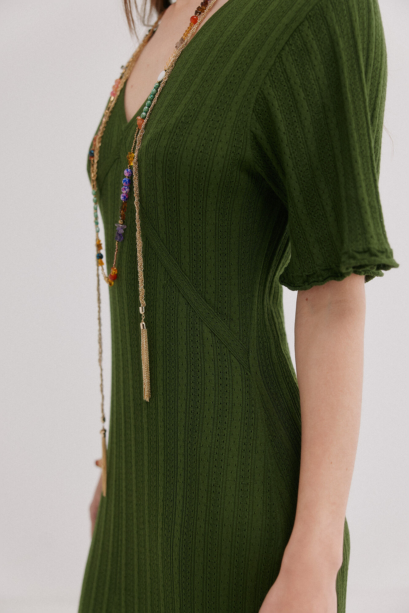 Hoss Intropia Anne. Vestido punto calado