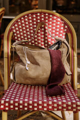 Hoss Intropia Natalia. Bolso de serraje Marron oscuro