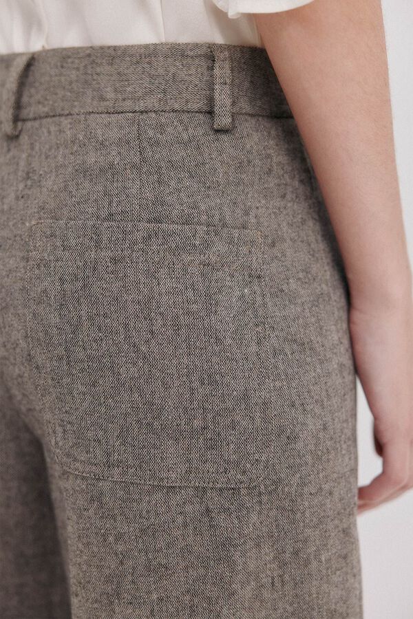 Hoss Intropia Paodra. Pantal&oacute;n culotte Kaki