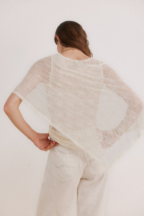 Hoss Intropia Mara. Camiseta dos en uno Marfil