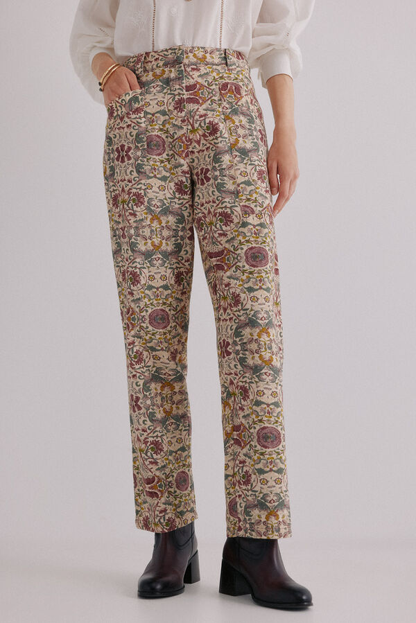 Hoss Intropia Priscille. Pantalones estampados Multicolor