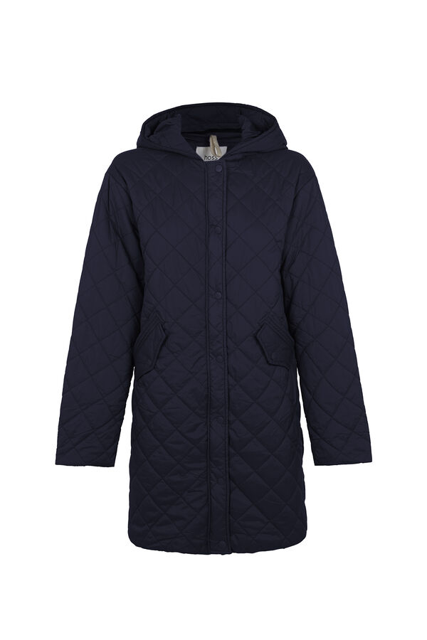 Hoss Intropia Daneris. Chaqueta midi Azul marino