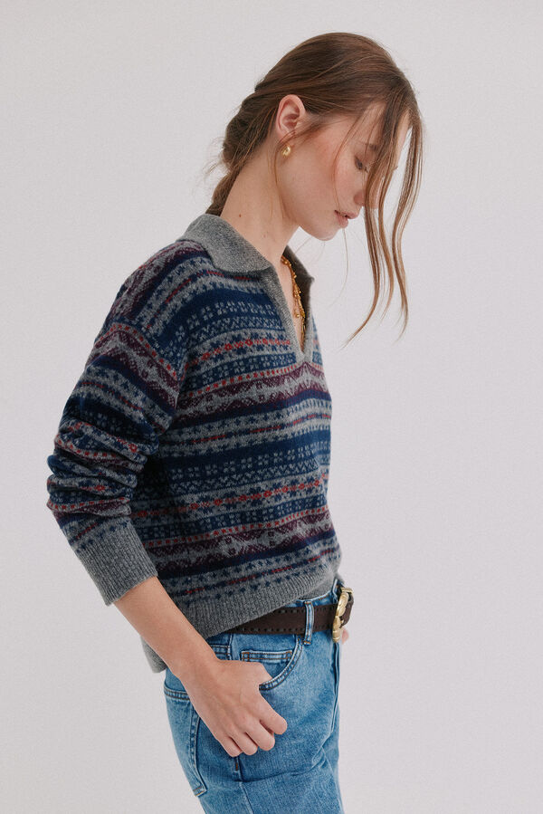 Hoss Intropia Irma. Jersey etnico Multicolor