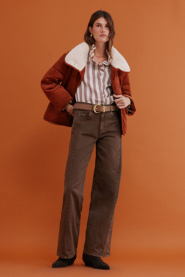 Hoss Intropia Debra. Deportiva acolchada Naranja