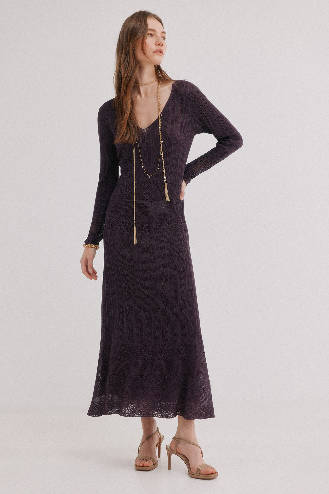 Hoss Intropia Ada. Vestido calado