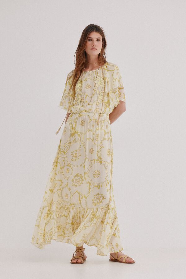 Hoss Intropia Alisha. Vestido largo flu&iacute;do Multicolor