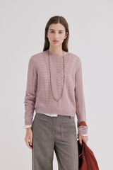 Hoss Intropia Imsa. Jersey punto fino Rosa