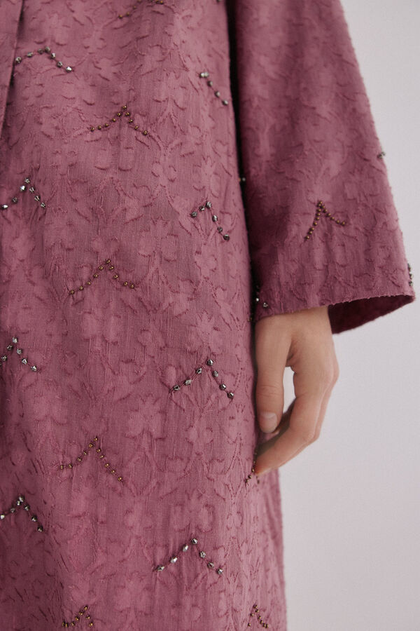 Hoss Intropia Estelle. Kimono jaquard Rosa