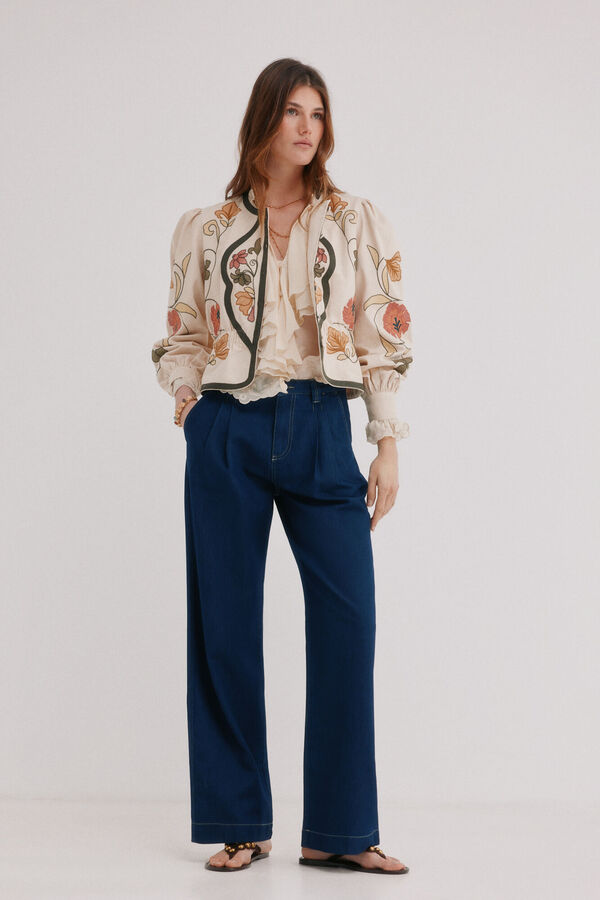 Hoss Intropia Batsy. Denim tencel Azul marino