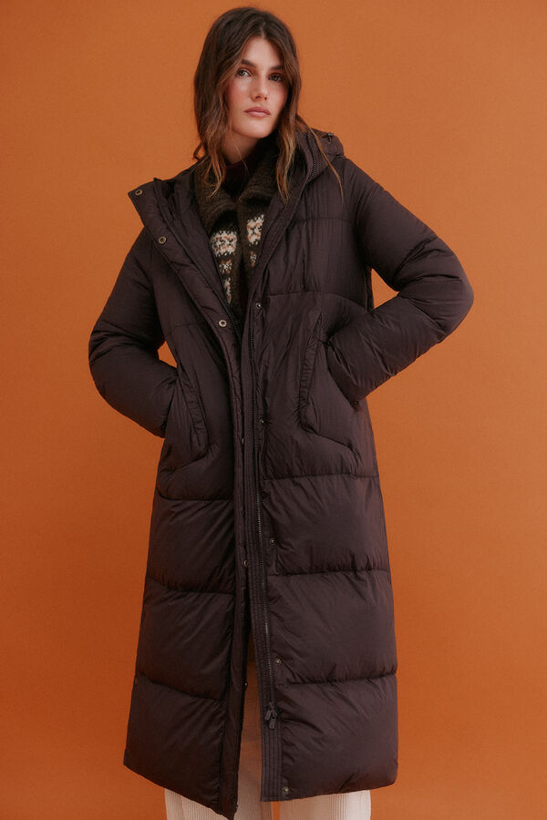 Hoss Intropia Diletta. Deportiva acolchada Marron