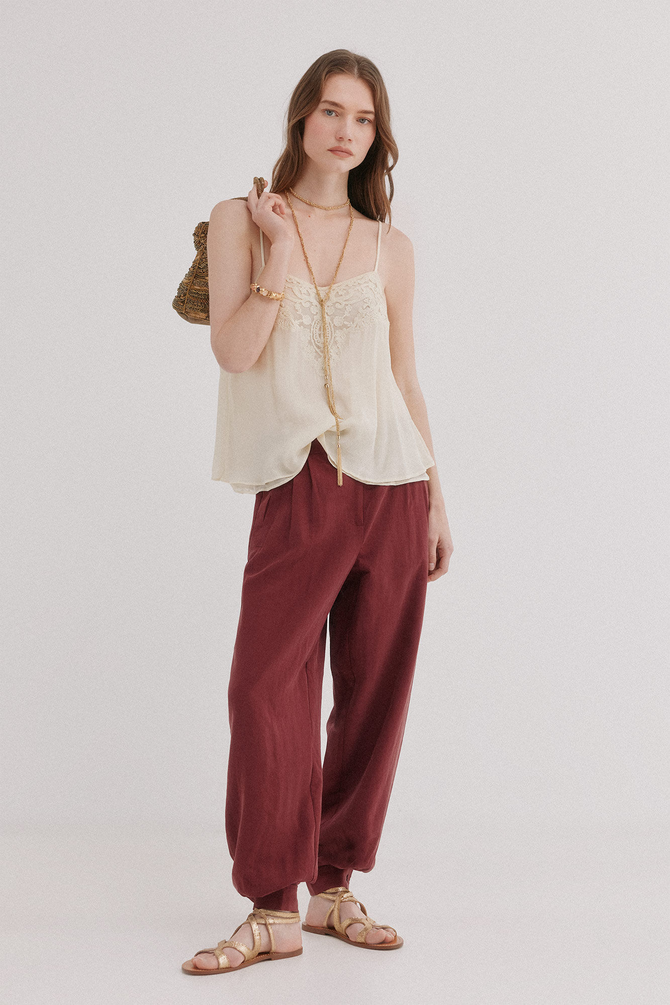 Hoss Intropia Clarissa. Top lencero