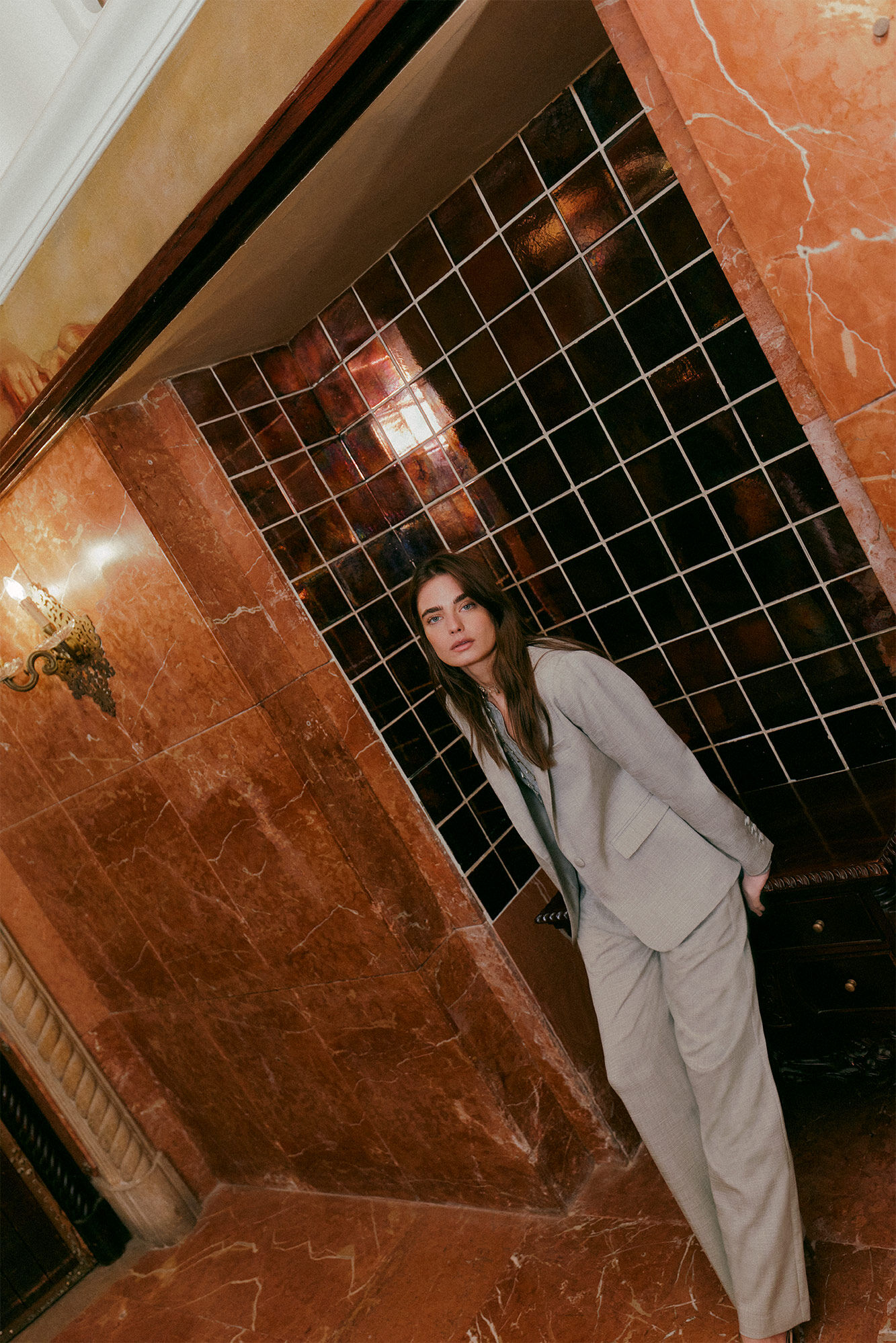 Hoss Intropia Eug&egrave;ne. Blazer cierre cruzado