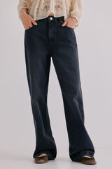 Hoss Intropia Beatrice. Vaqueros de corte recto Gris