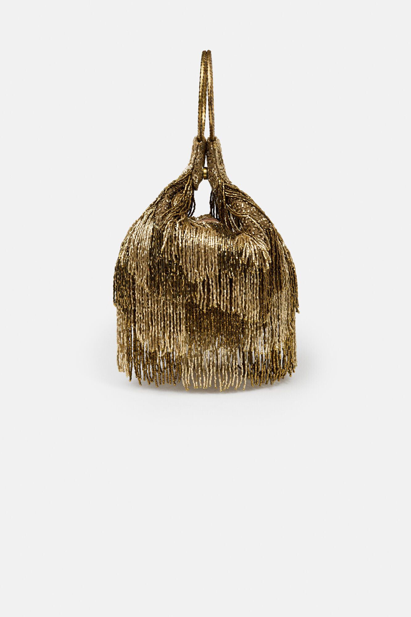Hoss Intropia Natalia. Bolso con anillas y flecos