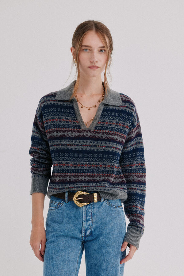 Hoss Intropia Irma. Jersey etnico Multicolor