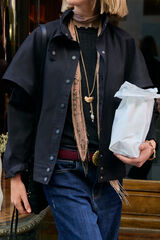 Hoss Intropia Dora. Deportiva corta Azul marino