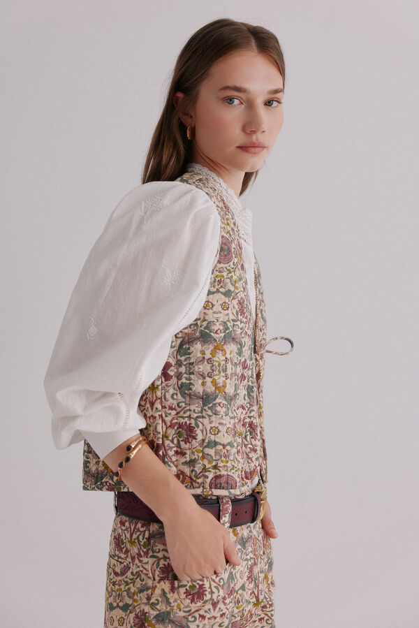 Hoss Intropia Édith. Chaleco estampado Multicolor