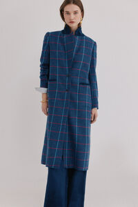 Hoss Intropia Felicia. Levita a cuadros