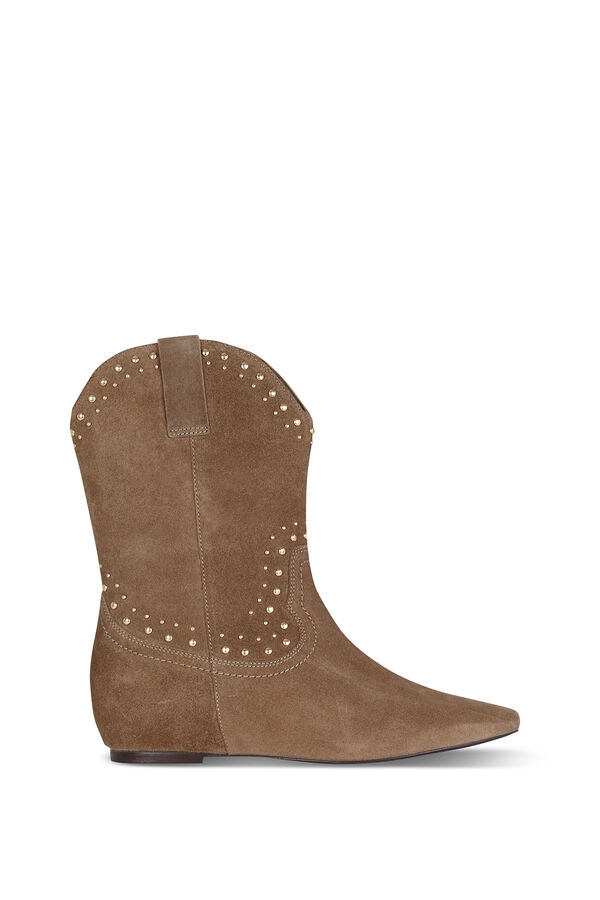 Hoss Intropia Botas tachas Beige