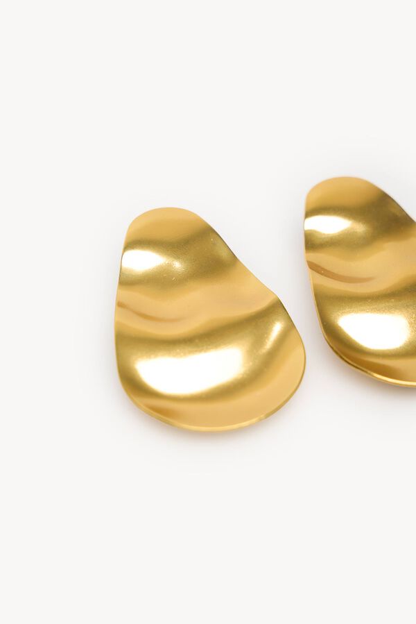 Hoss Intropia Lea. Pendientes largos Dorado