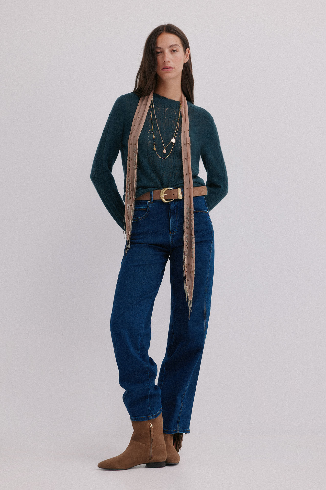 Hoss Intropia Isabella. Jersey calado