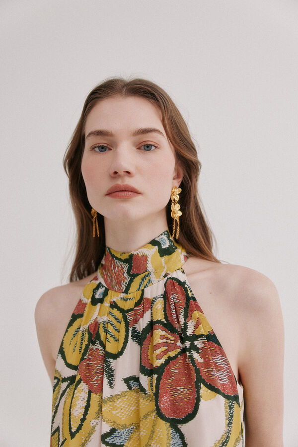 Hoss Intropia Alexandra.Vestido estampado Multicolor