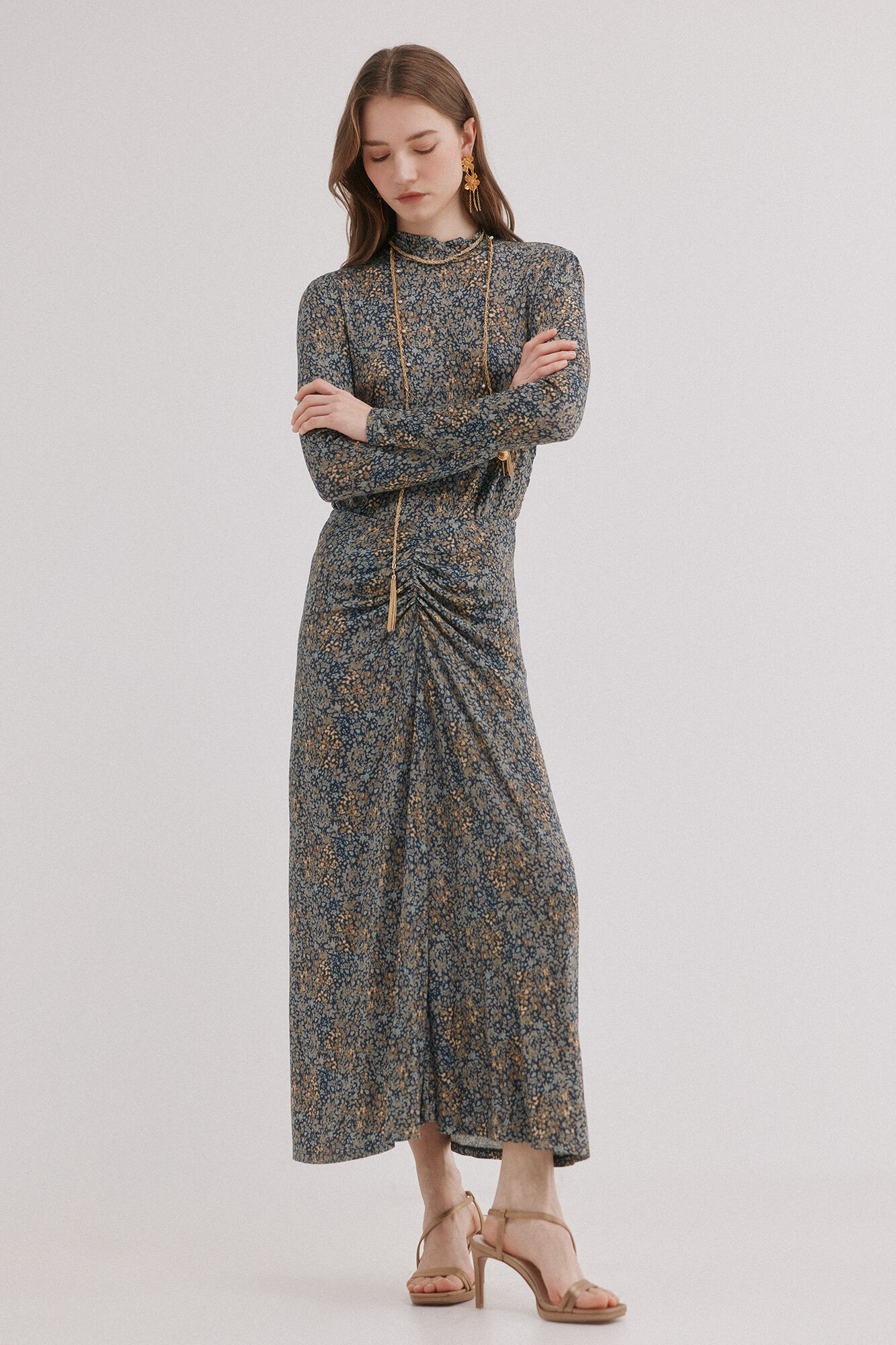 Hoss Intropia Raquel. Falda estampada