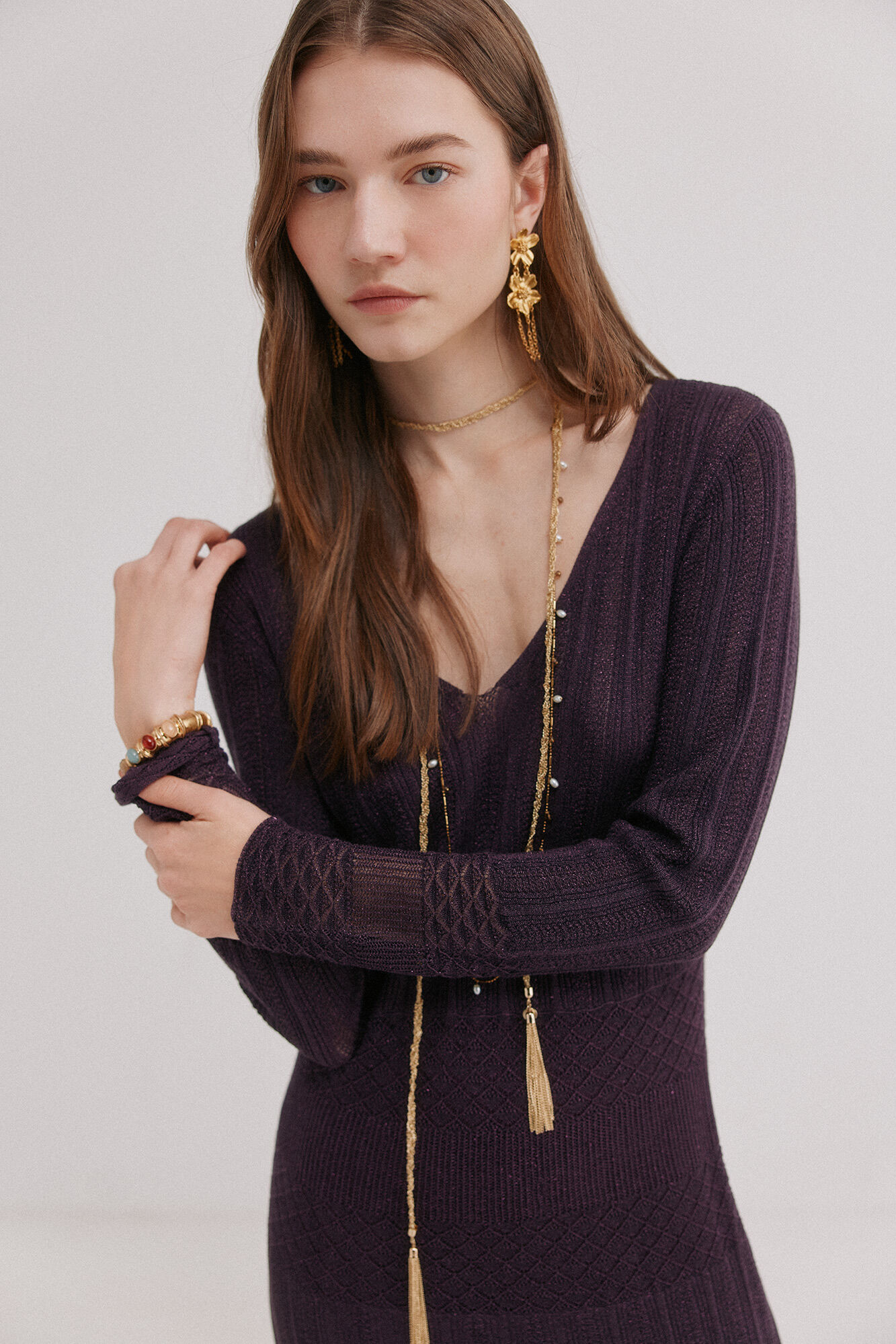 Hoss Intropia Ada. Vestido calado