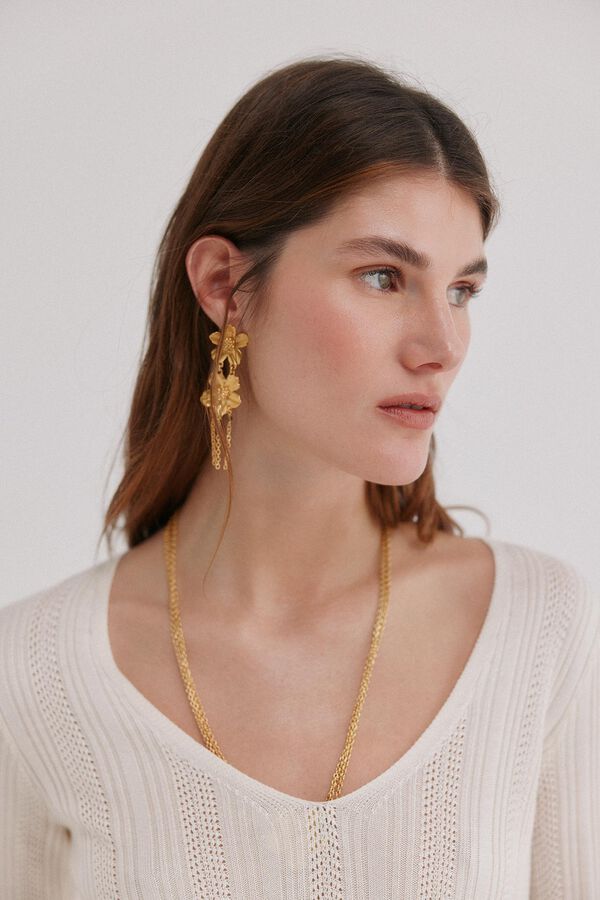 Hoss Intropia Ingrid. Top calado Morado