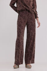 Hoss Intropia Palma. Pantalones jacquard Marron