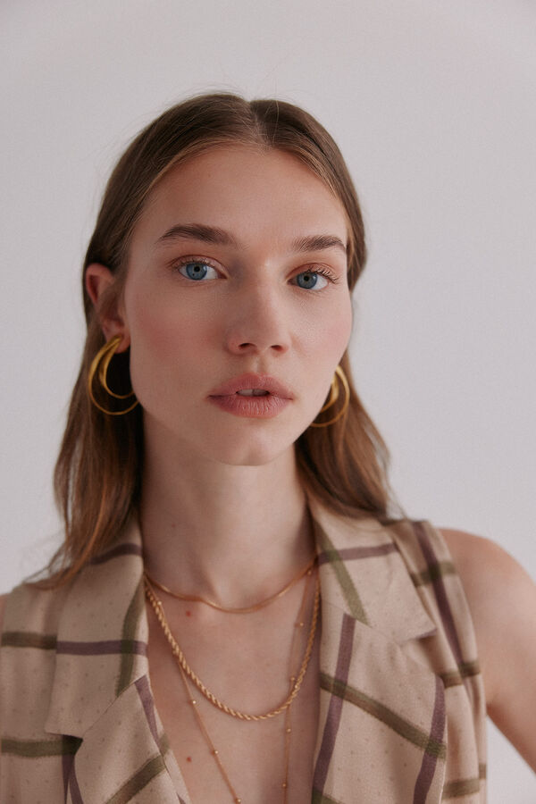 Hoss Intropia Gia. Blusa estampada Marfil