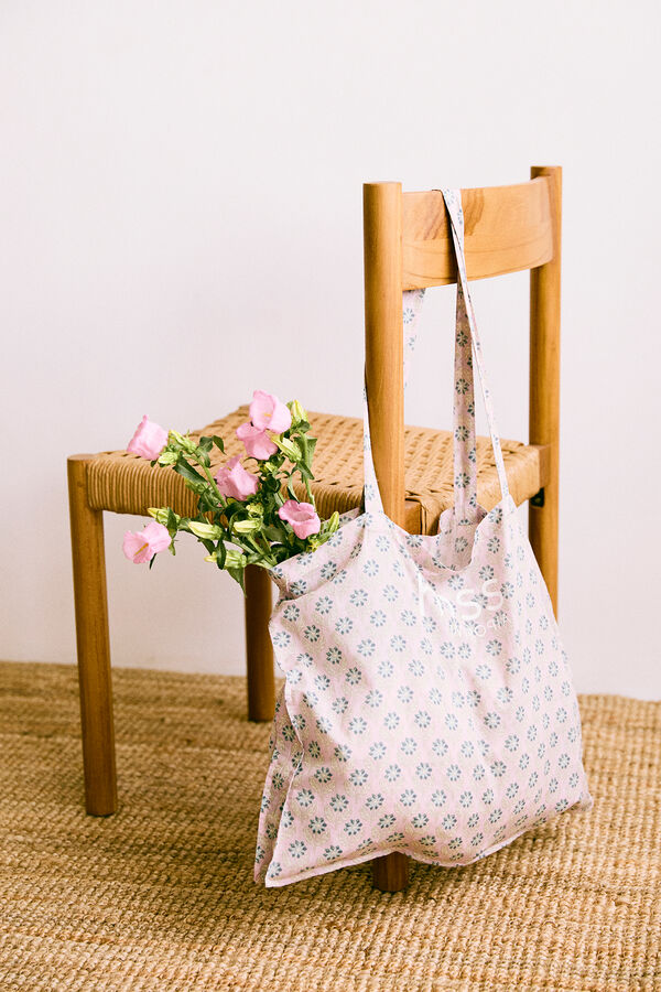 Hoss Intropia Tote bag de algod&oacute;n Multicolor