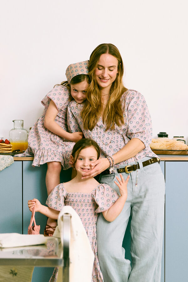 Hoss Intropia Constanza. Blusa estampada Lila