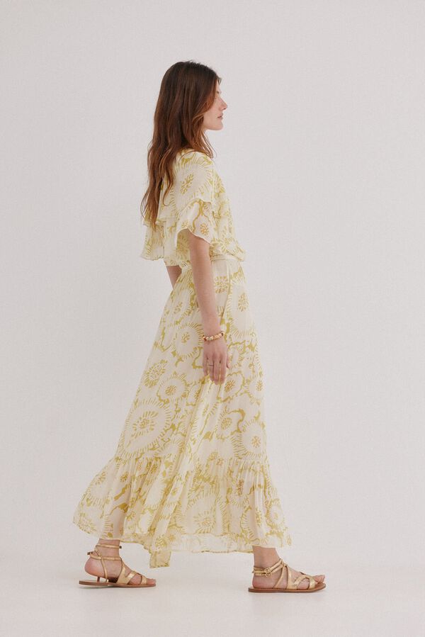 Hoss Intropia Alisha. Vestido largo flu&iacute;do Multicolor