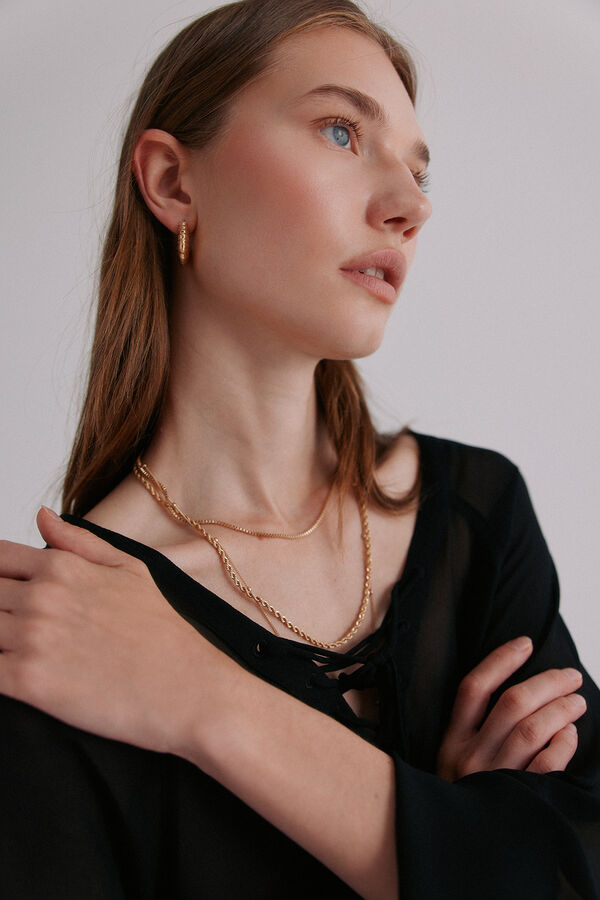 Hoss Intropia Cl&eacute;mence. Blusa con cierre cruzado Negro