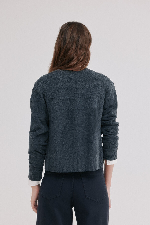 Hoss Intropia Izara. Jersey relieve Gris