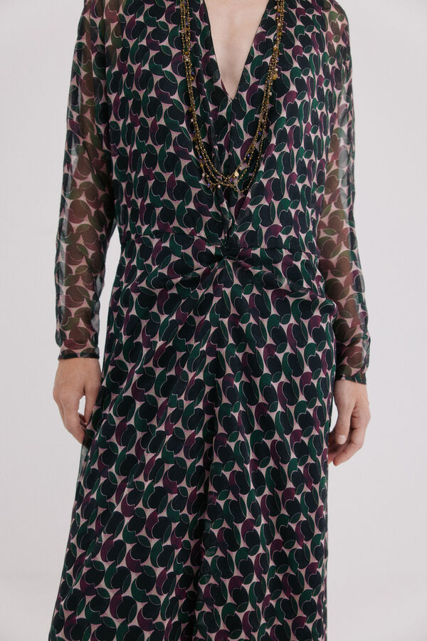 Hoss Intropia Azelie. Vestido estampado Multicolor