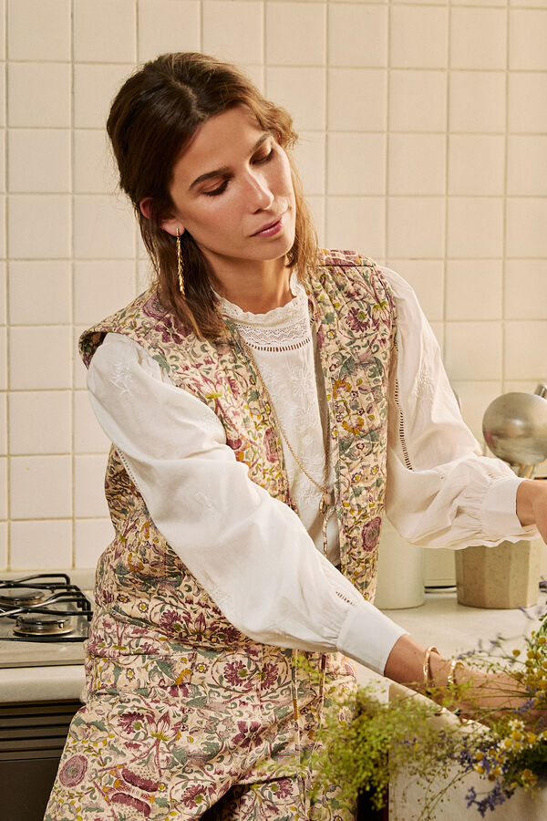 Hoss Intropia Édith. Chaleco estampado Multicolor