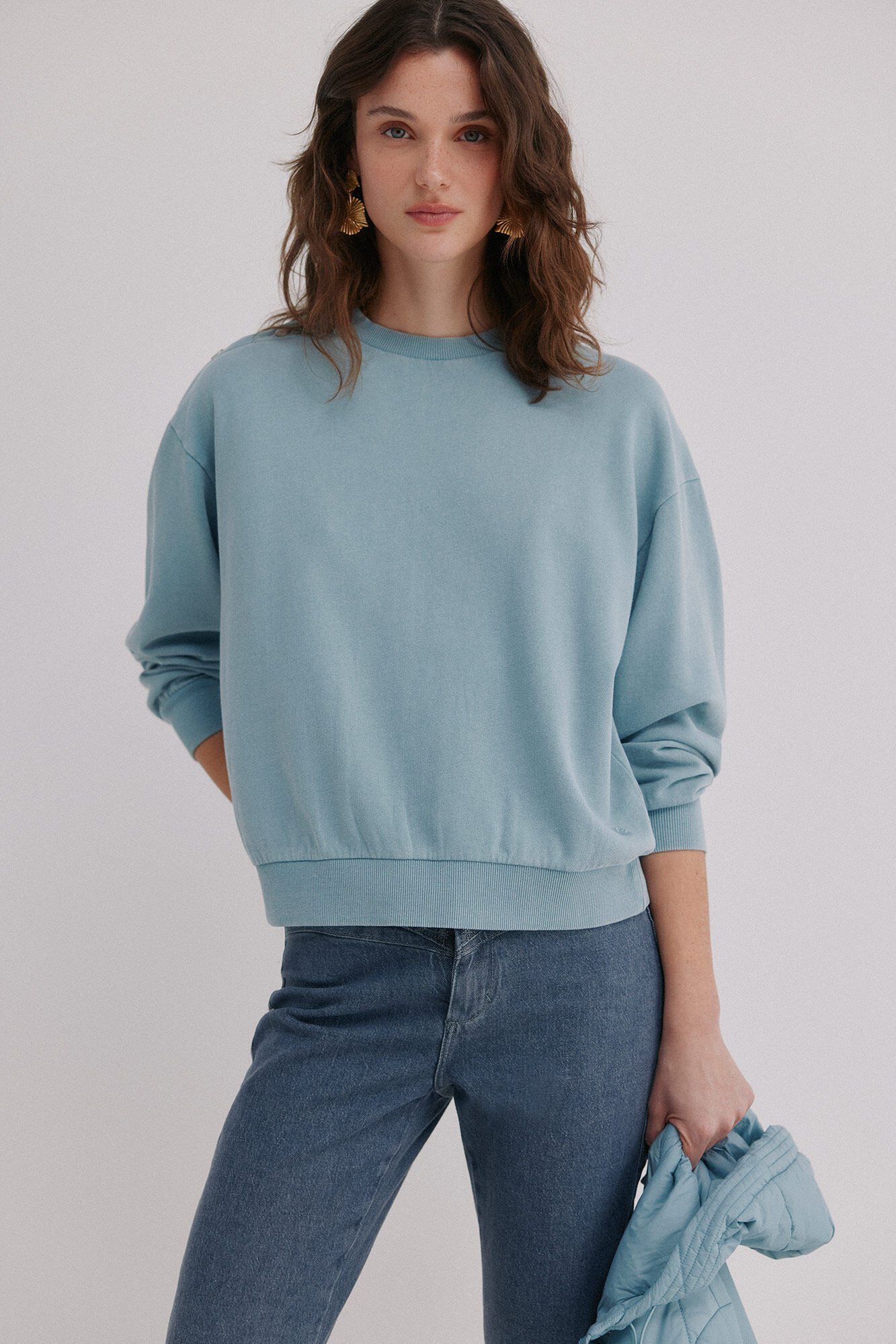 Hoss Intropia Maddie. Sudadera de cuello subido