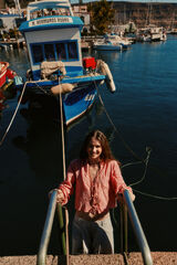 Hoss Intropia Galilea. Blusa manga larga Rosa