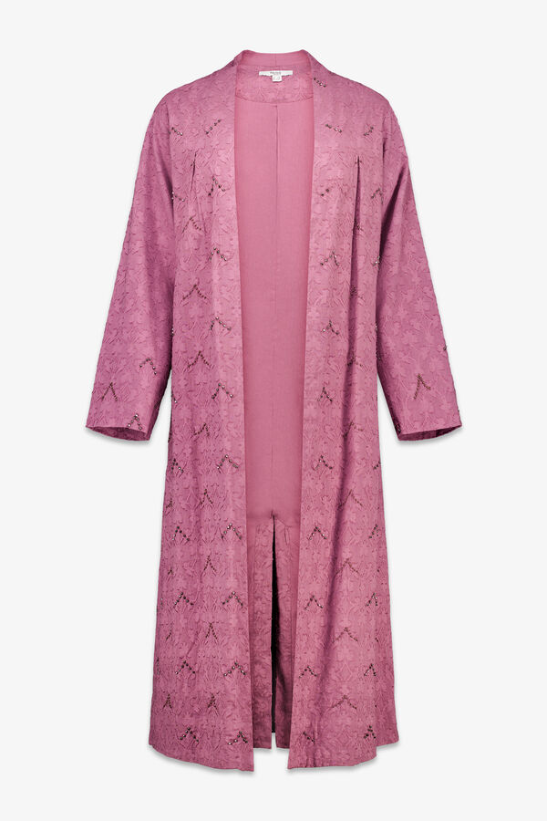 Hoss Intropia Estelle. Kimono jaquard Rosa