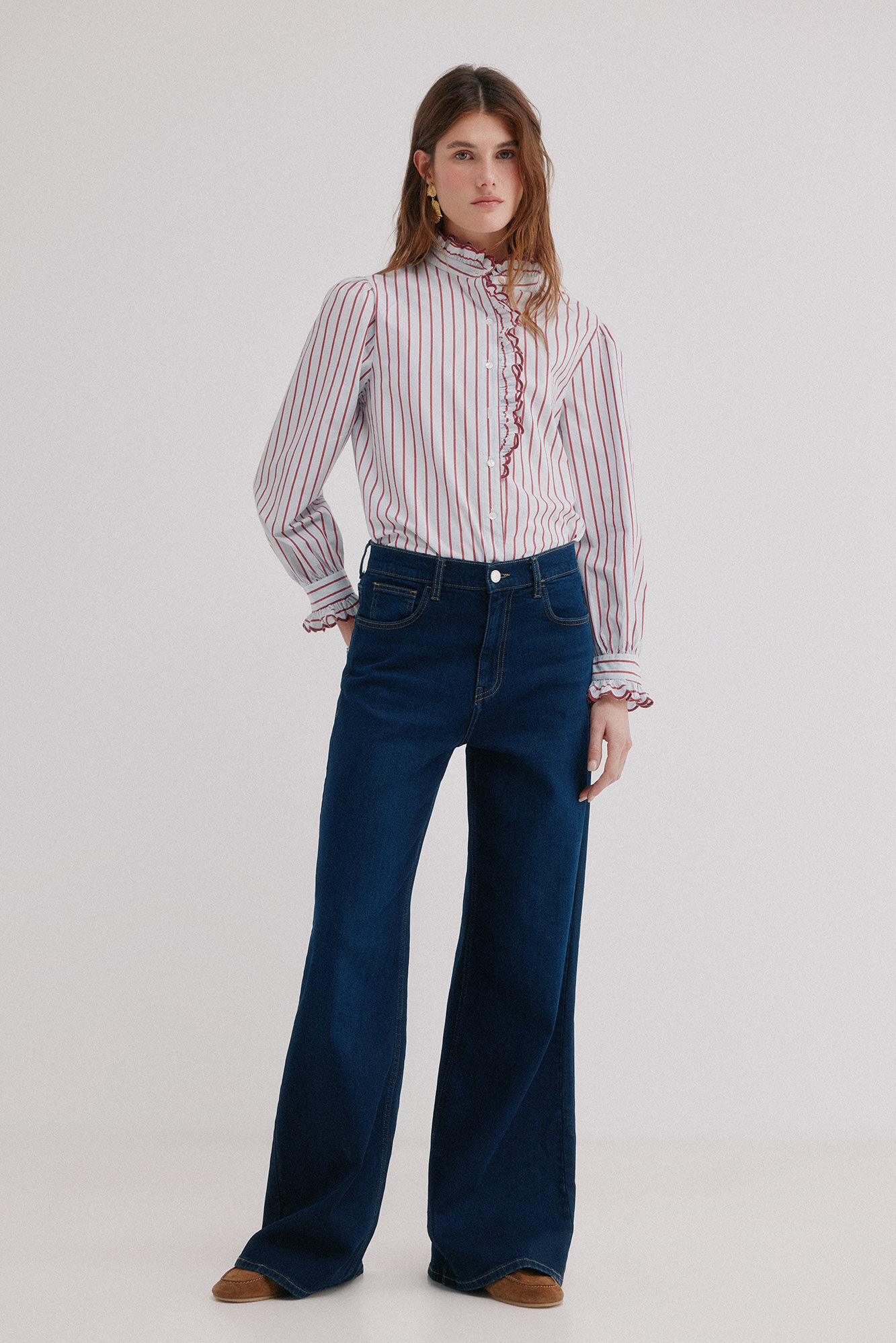 Hoss Intropia Bahiana. Vaqueros wideleg