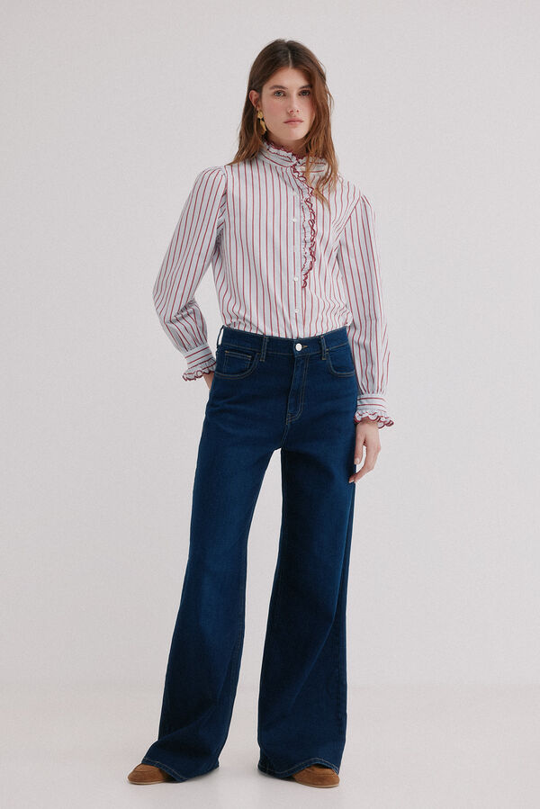 Hoss Intropia Bahiana. Vaqueros wideleg Azul marino