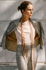 Hoss Intropia Emilia. Blazer lentejuelas Gris