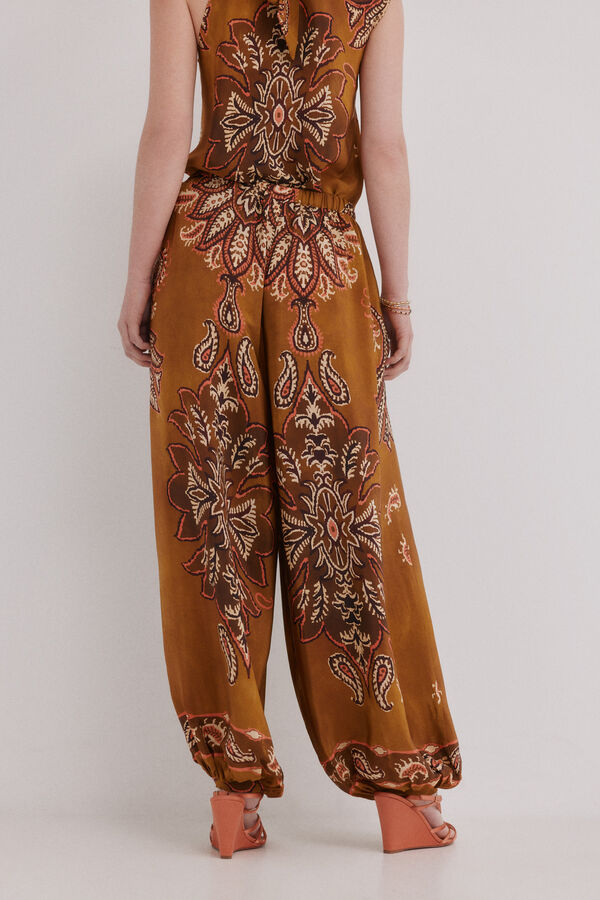 Hoss Intropia Pascuala. Pantal&oacute;n bombacho Multicolor