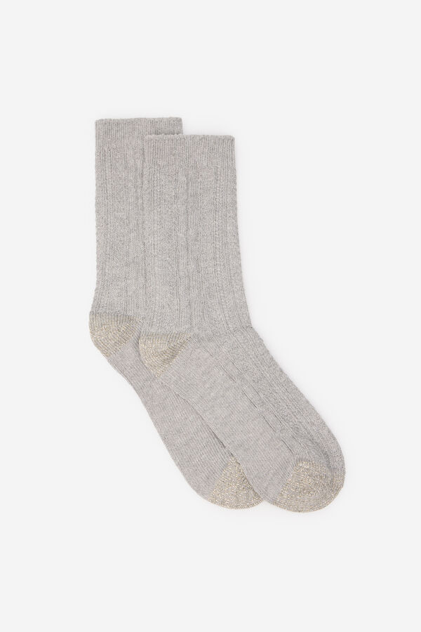 Hoss Intropia Leire. Calcetines ochos Gris