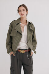 Hoss Intropia Elvira. Trench corta Verde