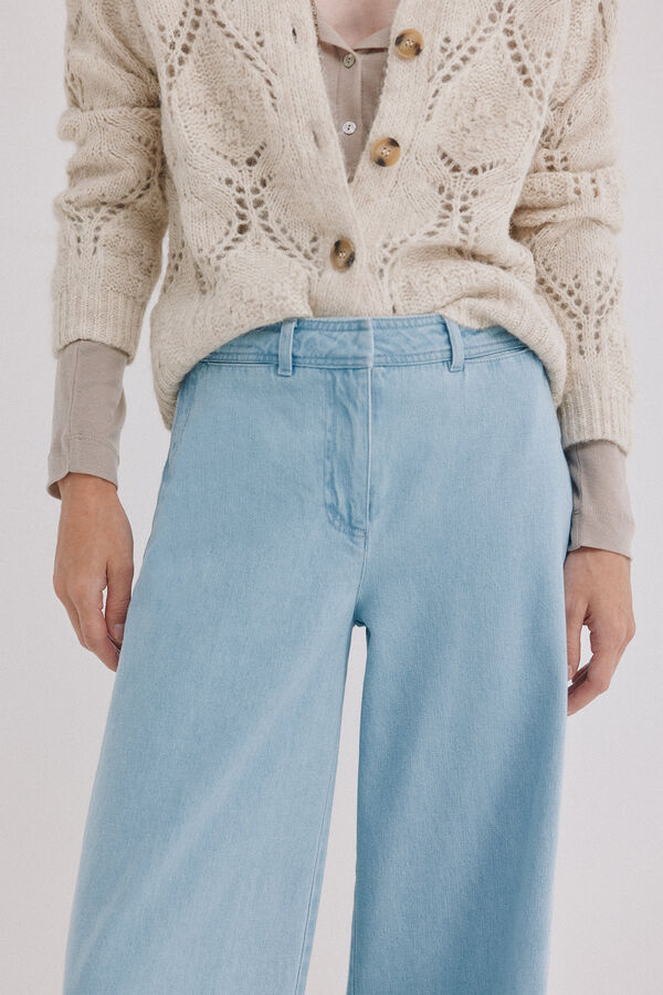 Hoss Intropia Brianna. Denim recto Azul